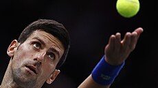 Novak Djokovi v semifinále turnaje Masters v Paíi.