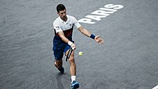 Srbský tenista Novak Djokovi� na olympijských hrách v Tokiu - ilustra�ní foto. 