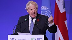 Britský premiér Boris Johnson (1. listopadu 2021)