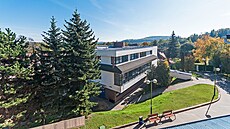 Uprchlické centrum v Zastávce u Brna.