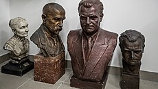 V depozitái jet ekají na uloení busty T. G. Masaryka i Klementa Gottwalda.
