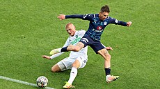 Zálo�ník Slovácka Milan Petr�ela, který proti Karviné odehrál 436. prvoligové...