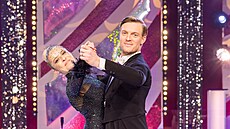 Kristýna Coufalová a Tomá� Verner b�hem �tvrtého ve�era StarDance XI
