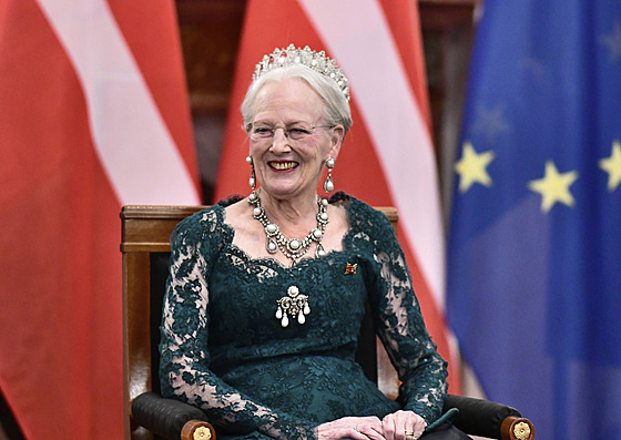Dánská královna Margrethe II. (Berlín, 10. listopadu 2021)