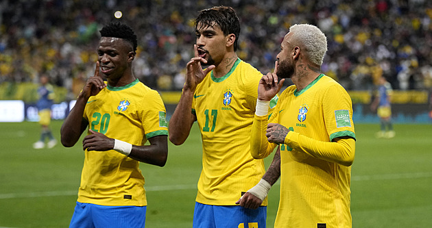 Fotbalisté Brazílie si výhrou nad Kolumbií zajistili postup na MS v Kataru
