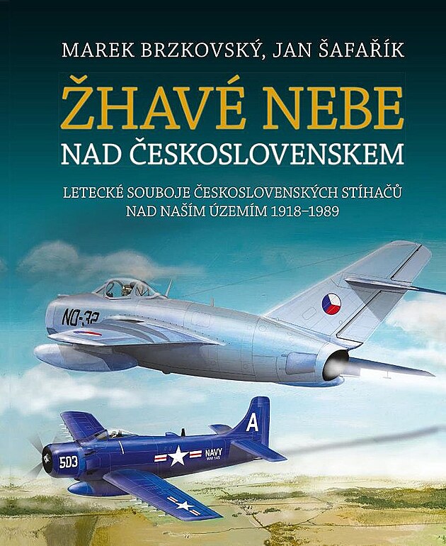 kniha Žhavé nebe nad Československem