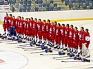 Kvalifikace hokejistek o postup na OH v Pekingu: Polsko - esko. Hráky eska...