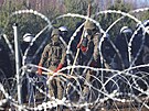 Migranti se pokusili pekroit blorusko-polskou hranici. (9. listopadu 2021)