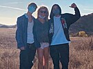 Britney Spears se svými dospívajícími syny (bezen 2021)