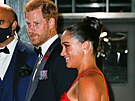 Princ Harry a vévodkyn Meghan na galaveeru Salute to Freedom (New York, 10....