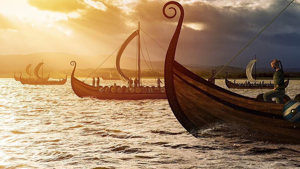 Vikingové, skutení objevitelé Ameriky.