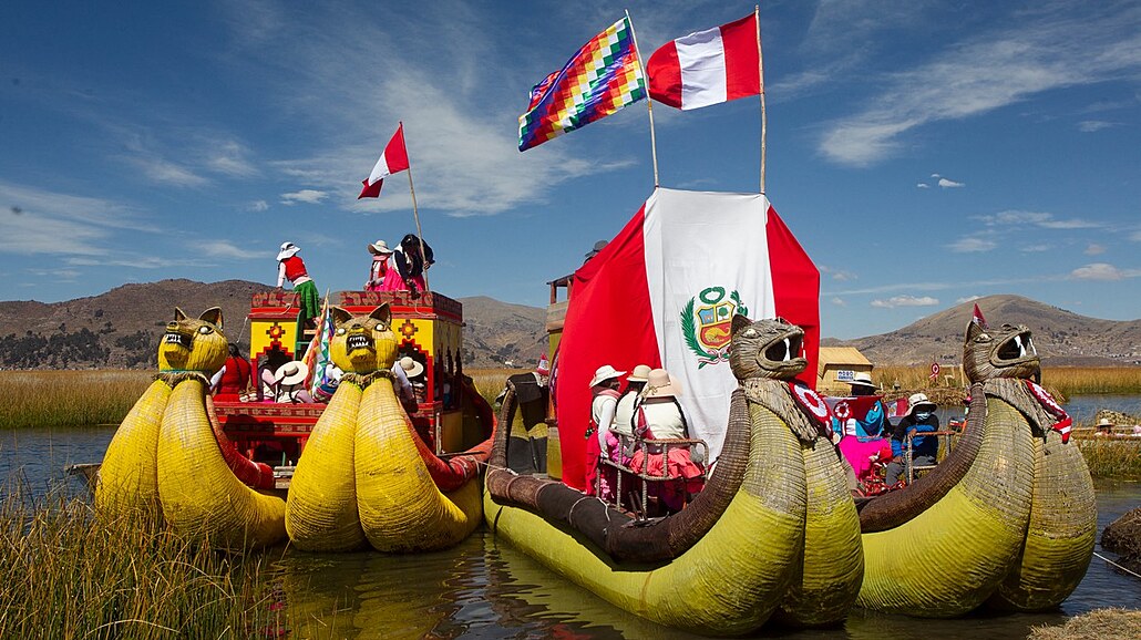 Oslavy dvoustého výročí vyhlášení nezávislosti Peru. (28. července 2021) na...