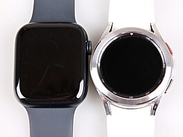 Samsung Galaxy Watch4 Classic a Apple Watch Series 7