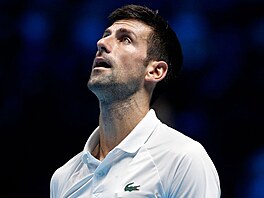 Novak Djokovi na turnskm Turnaji mistr