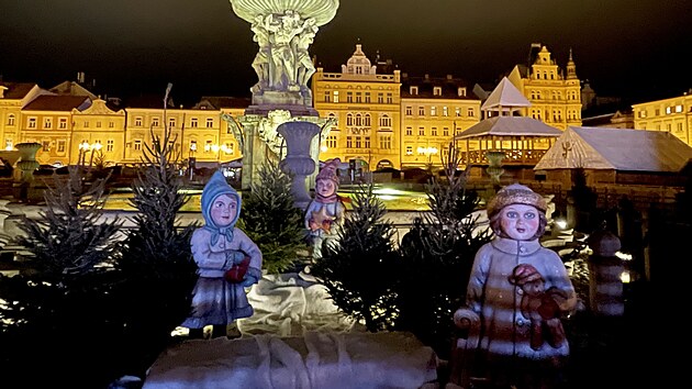 Adventn� trhy na hlavn�m bud�jovick�m n�m�st�