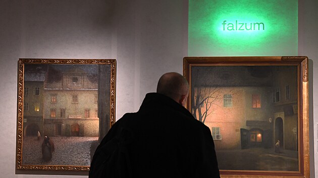Výstava v Národní galerii v Praze o falzifikátech významných uměleckých děl. (18. listopadu 2021)