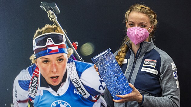 Mark�ta Davidov� jako �esk� biatlonistka roku 2021