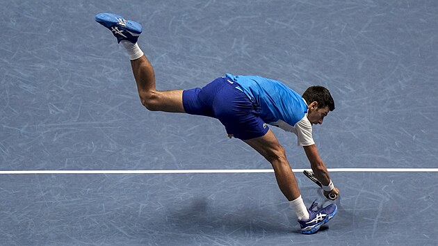Novak Djokovi na turnskm Turnaji mistr