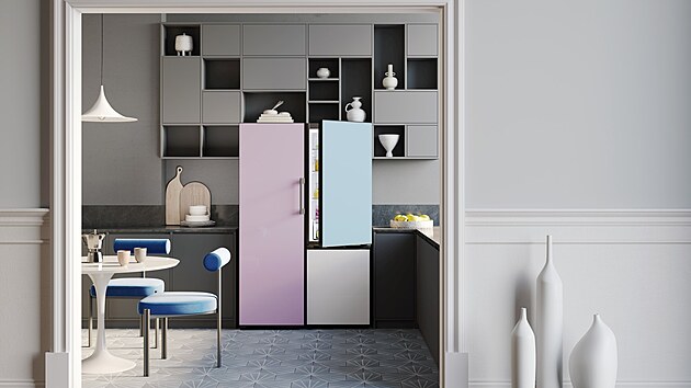 Vytvote si elegantn a jedinen kuchysk prostor s pizpsobitelnm designem, kter nabz chladniky Bespoke od Samsungu