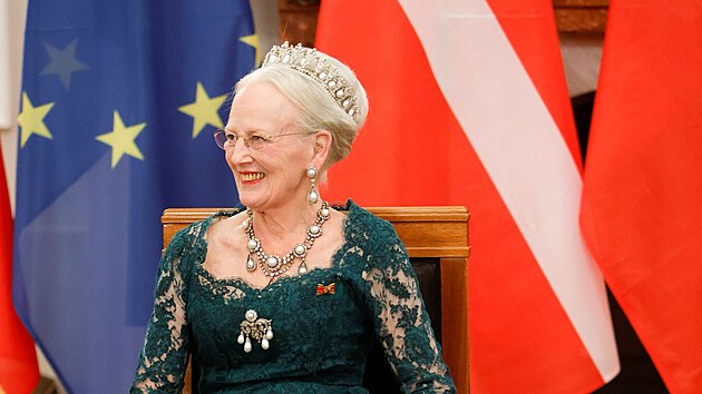 Dnsk krlovna Margrethe II. (Berln, 10. listopadu 2021)