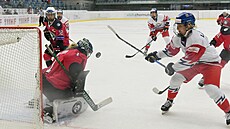 esko - Norsko, olympijská kvalifikace o postup do Pekingu v hokeji en....