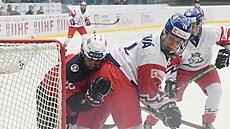 esko - Norsko, olympijská kvalifikace o postup do Pekingu v hokeji en.