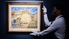 Vincent Van Gogh: Snopy obilí. Obraz prodali v newyorské aukci za 35,9 milionů...