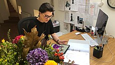 Autorka kostým� Stardance kostýmní výtvarnice a návrhá�ka Tatiana Kova�íková