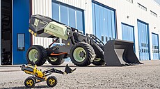 Reálný koncept Volvo LX03 je p�esn� desetkrát v�t�í ne� modýlek z Lego Technic.