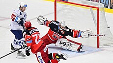 Utkání 24. kola hokejové extraligy: Mountfield Hradec Králové - HC Škoda Plzeň....