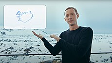Islandský ú�ad pro cestovní ruch Iceland Tourism parodoval �editele Facebooku...