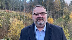 Generální �editel Ivan Bednárik v pátek ráno nav�tívil stanici lanové dráhy na...