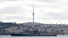 Televizní v� Çamlica v Istanbulu (10. listopadu 2021)