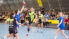 Písecké házenká�ky hrající Interligu �en v sou�asné obloukové hale by nové...