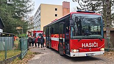 Hasii v Kladrubech nad Labem evakuovali jezdecké uilit.