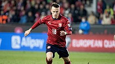 Jan Sýkora v reprezentaním dresu.