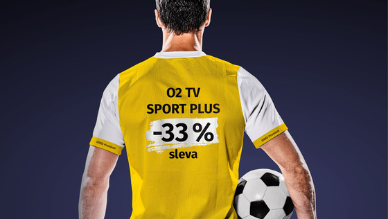 Získejte O2 TV Sport Plus balíek výhodn