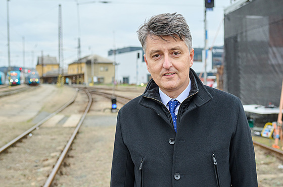 Generální ředitel Správy železnic Jiří Svoboda.