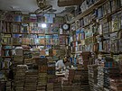 Knihkupec v afghánském Herátu (22. listopadu 2021)