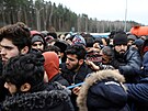Migraní krize na polsko-bloruských hranicích pokrauje. (21. listopadu 2021)