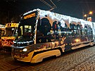 Dopravn� podnik hl. m. Prahy v sobotu ve�er poprv� o leto�n�m adventu vypravil...