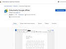 Rozíení, které zpístupní Google dokumenty offline