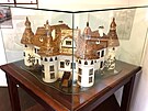 Model francouzského zámku z okolády v muzeu rekord a kuriozit v Dolní brán