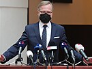 Prezident Milo Zeman jmenuje lídra koalice SPOLU, pedsedu ODS Petra Fialu...