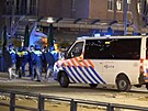 Policie v Rotterdamu nemá situaci týkající se stávkujících pod kontrolou a...