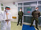 Do nemocnice v Havlíkov Brod nastoupili vera kvli pomoci s pacienty s...