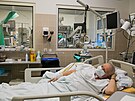 Mezi pacienty na klinice infeknch chorob Fakultn nemocnice Brno je i Libue...