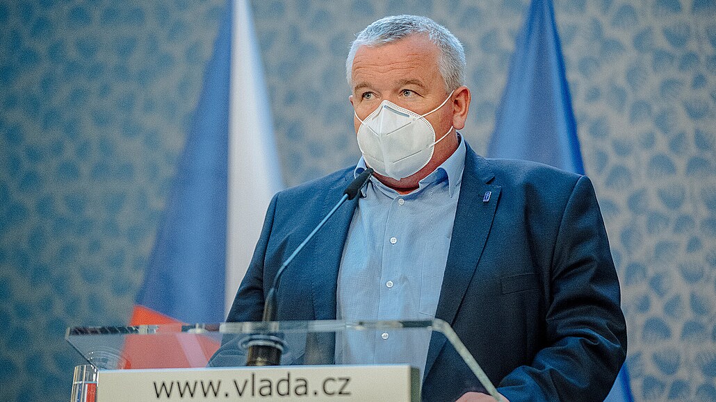 Petr Šonka (předseda Sdružení praktických lékařů ČR)  na tiskové konferenci o...