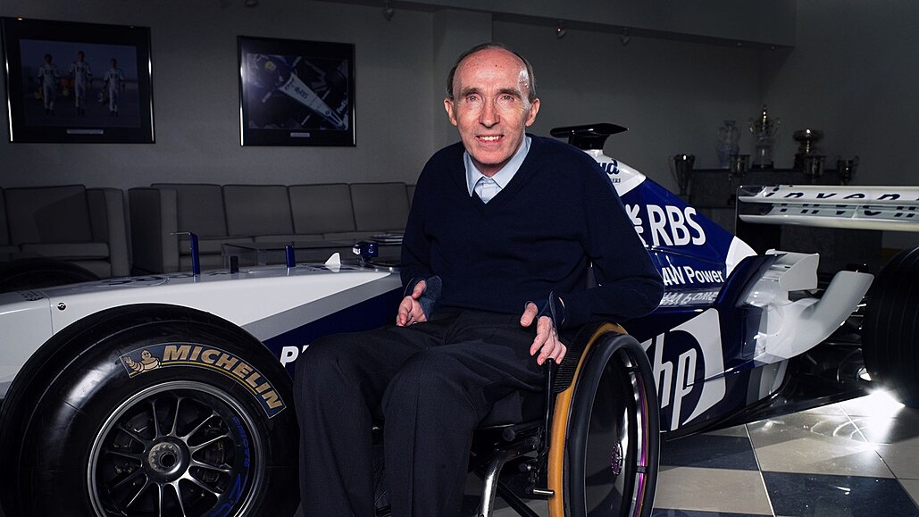 Legenda formule 1 Frank Williams.