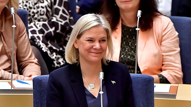 Švédský parlament opět schválil sociální demokratku Magdalenu Anderssonovou jako premiérku. (29. listopadu 2021)
